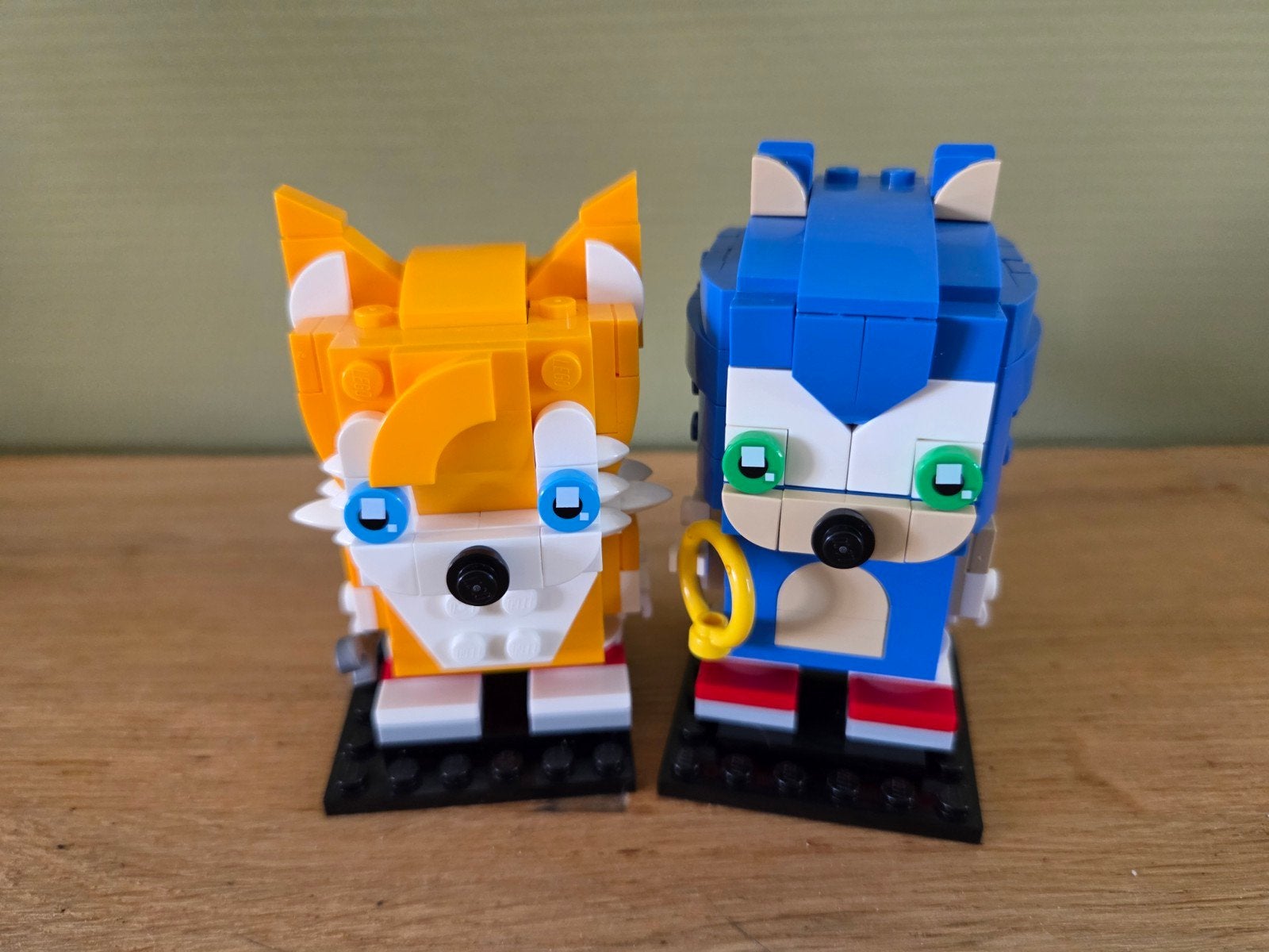 LEGO BrickHeadz 40627 en 40628 Sonic  & Miles, Ophalen of Verzenden, Zo goed als nieuw