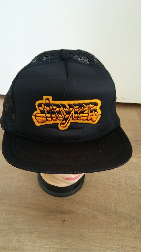 Stryper vintage hardrock metal rare logo cap pet muziek, Verzenden, Gebruikt, Kleding