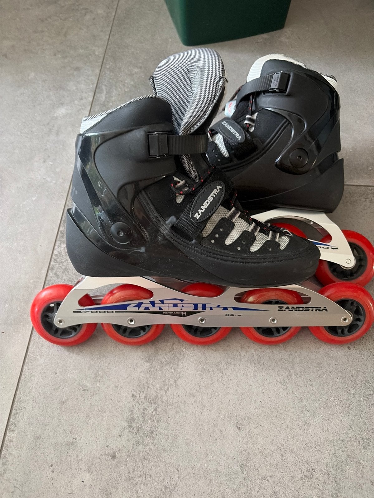 Zo goed als nieuwe Zandstra skeelers, Sport en Fitness, Ophalen of Verzenden, Zo goed als nieuw, Inline skates 5 wielen, Overige merken