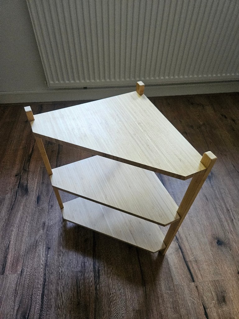 Ragrund (ikea) wastafel/bijzettafel bamboe 34×60 cm, Huis en Inrichting, Ophalen, Zo goed als nieuw