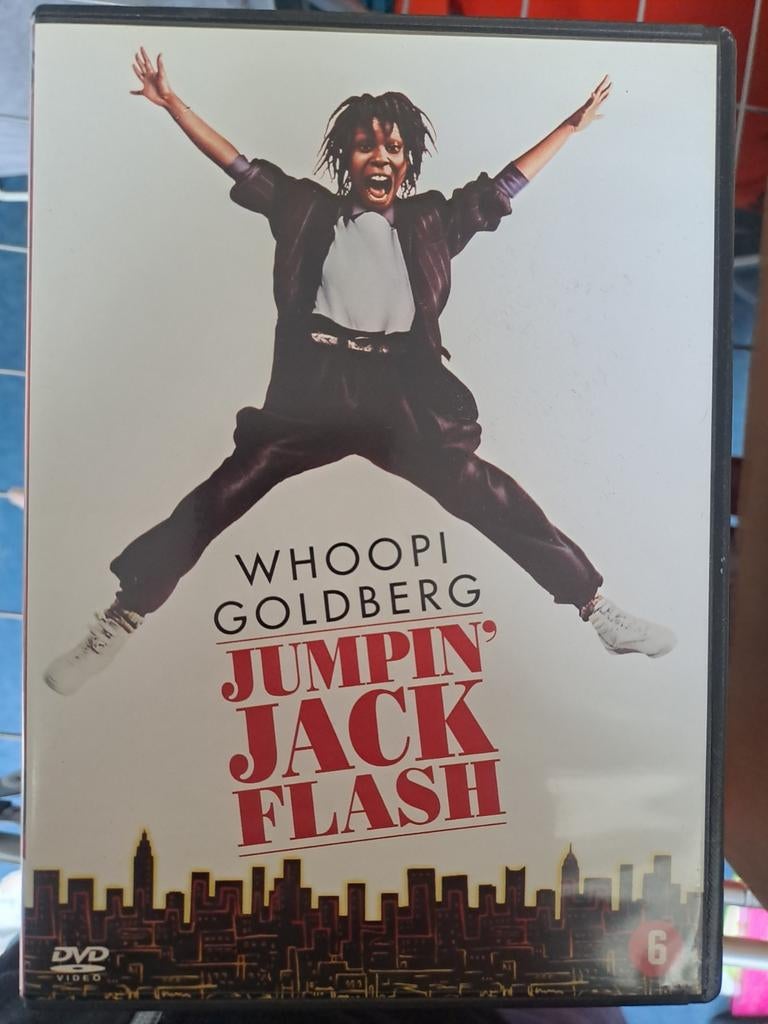 Jumpin jack flash (dvd), 1980 tot heden, Ophalen of Verzenden, Zo goed als nieuw, Actie en Avontuur