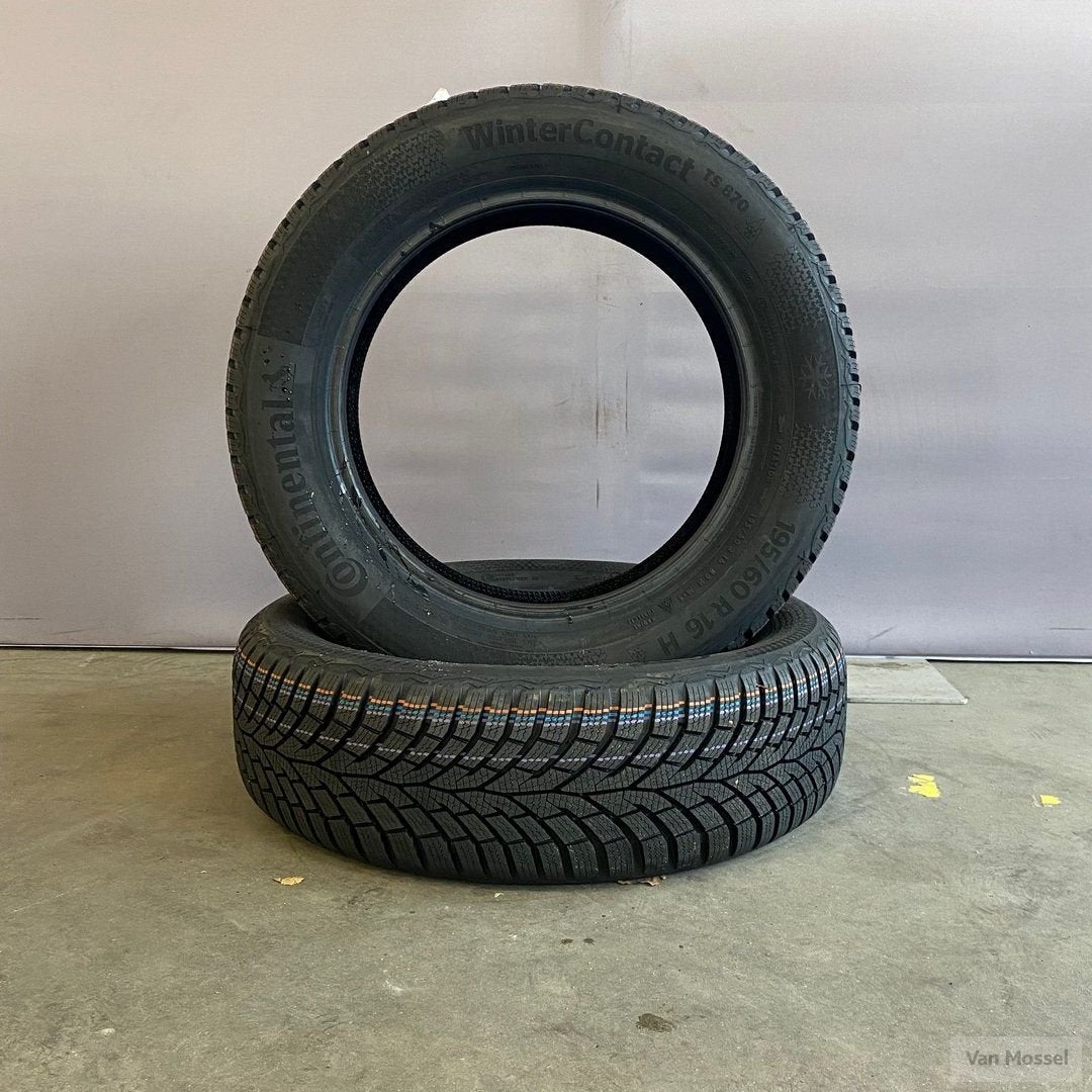 Continental WinterContact TS870 195/60/R16 89H, Auto-onderdelen, Banden en Velgen, Gebruikt, -, Band(en), 195 mm