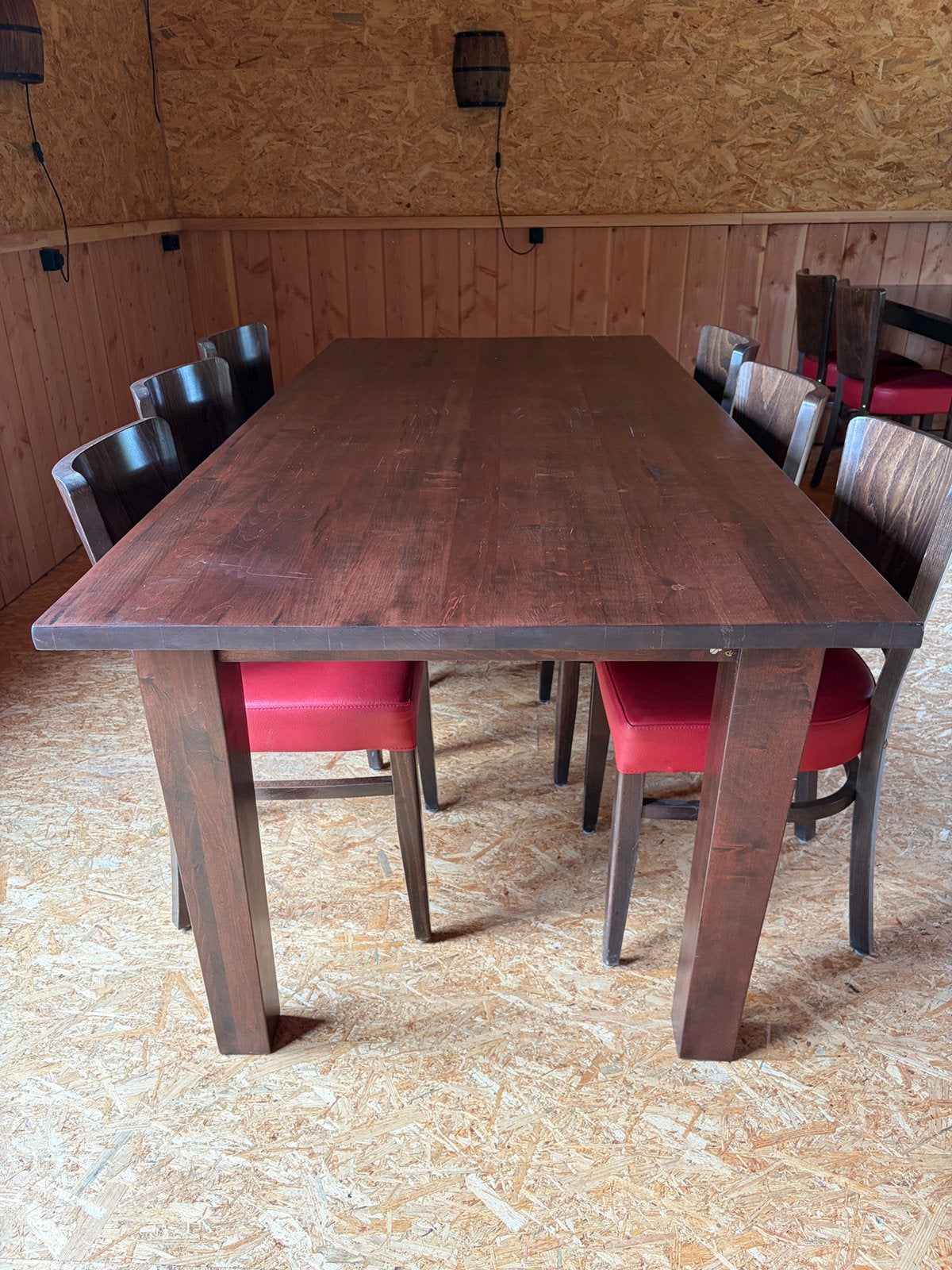 Bar, barkrukken, tafels en stoelen voor thuis cafe, Ophalen, Gebruikt
