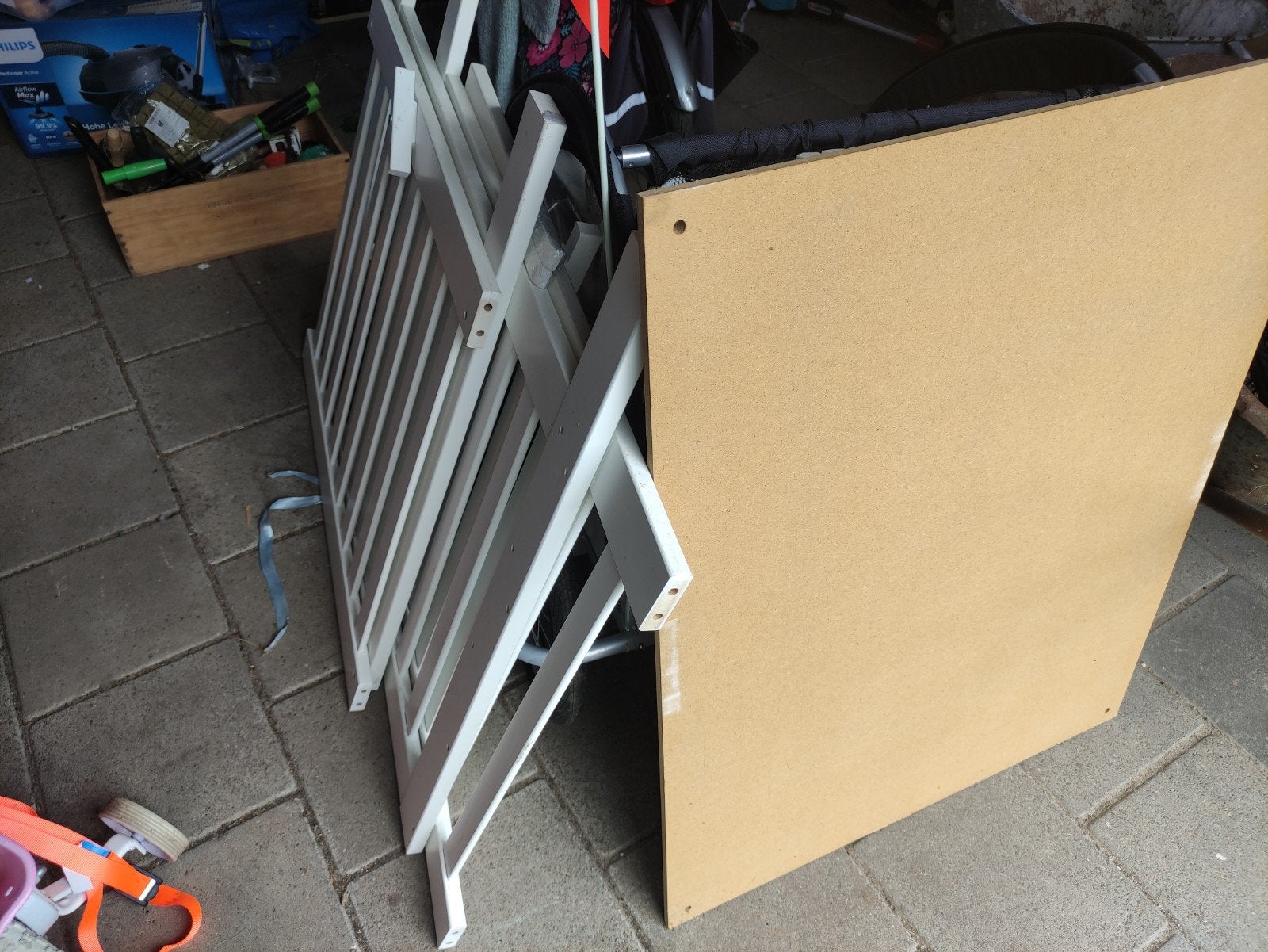 Babybox, Ophalen, Gebruikt