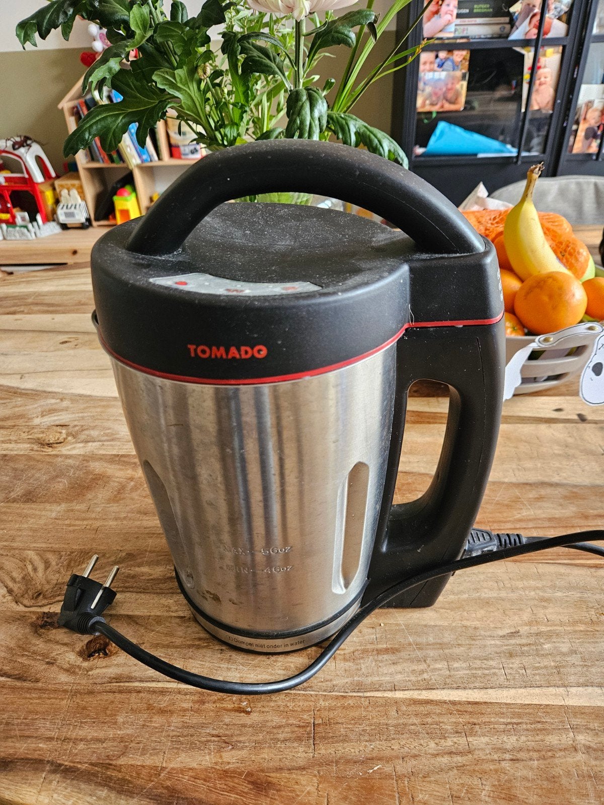 Tomado Soepmaker EK1613BKFOB - Gebruikt, 1 tot 2 liter, Ophalen, Gebruikt, 1 snelheid