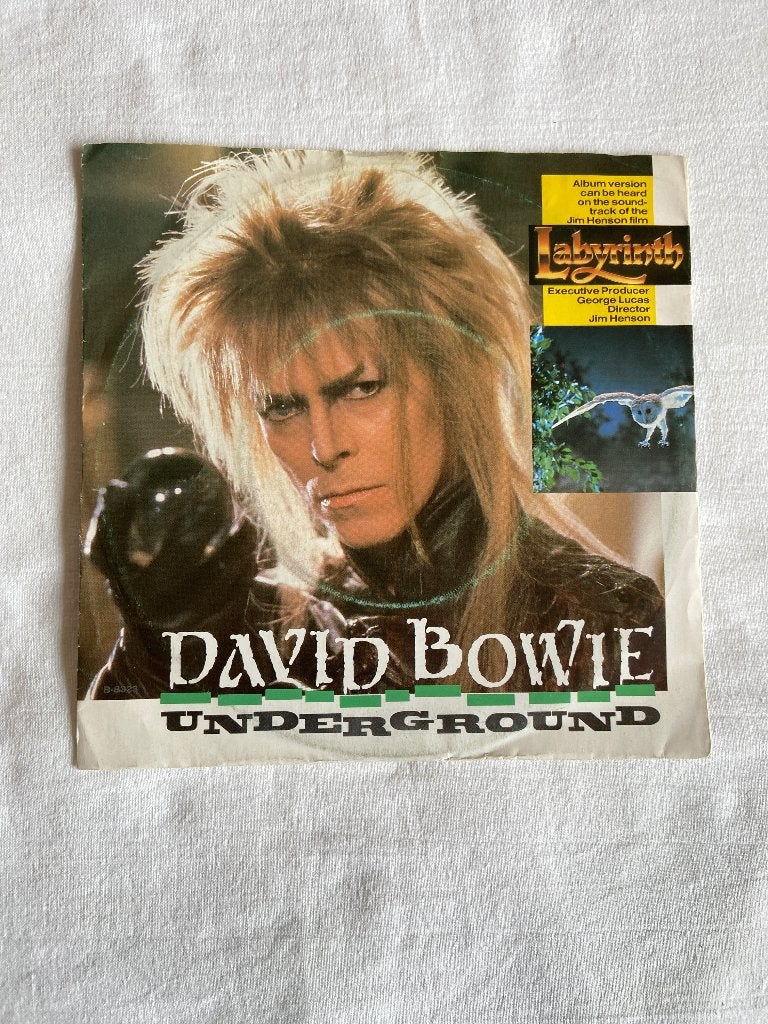 David bowie - underground, Ophalen of Verzenden, Zo goed als nieuw, 7 inch, Pop