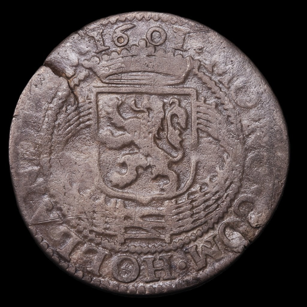Holland. Roosschelling 1601. Fr/ Zfr., Vóór koninkrijk, Zilver, Losse munt, Overige waardes