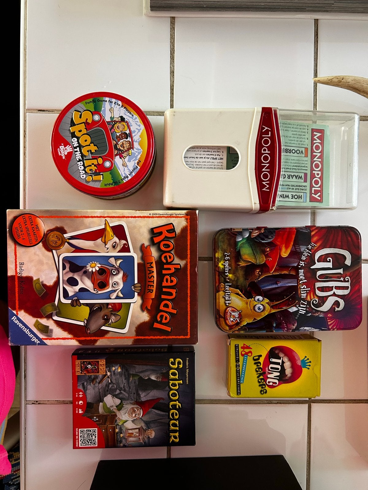 Diverse bordspellen en kaartspellen - Zo goed als nieuw, Een of twee spelers, Ophalen, Zo goed als nieuw