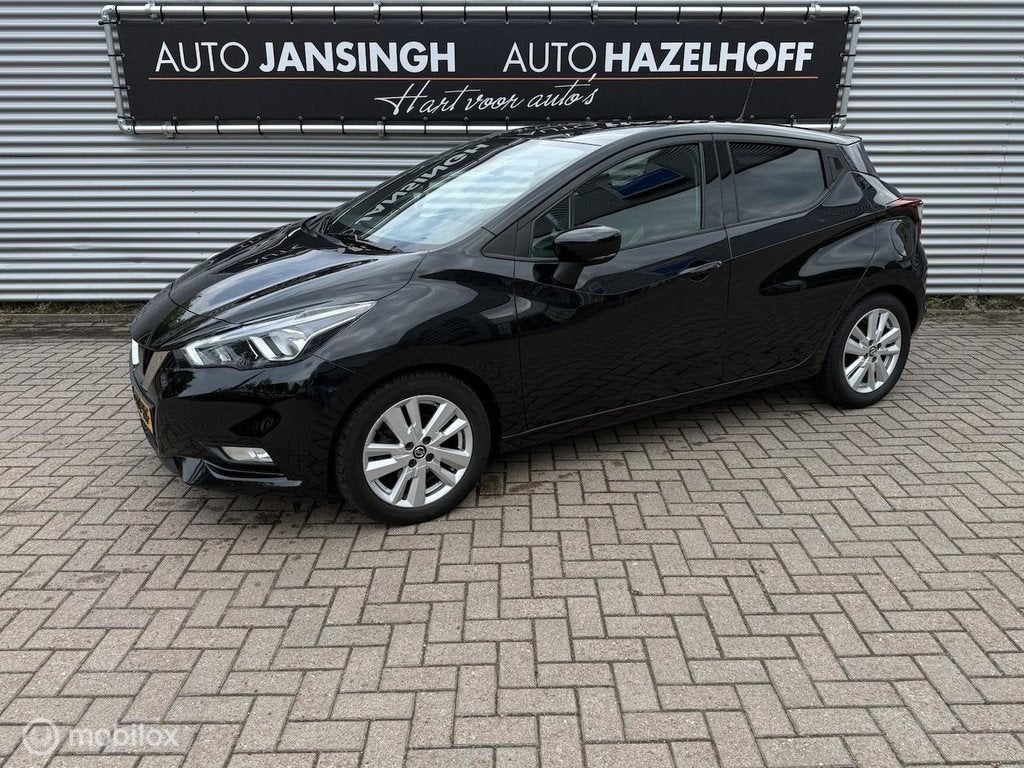 Nissan Micra 1.0 IG-T Business Edition | Keyless | Camera |, Auto's, Nissan, Voorwielaandrijving, 101 pk, Euro 6, Zwart