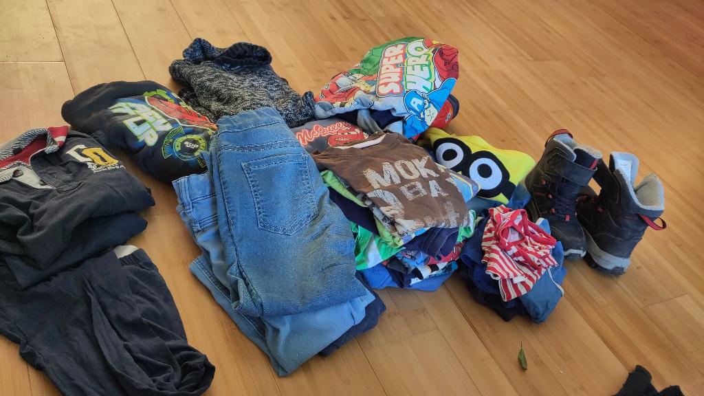 Jongens kleren maat 110/116, Ophalen, Gebruikt, Jongen, Overige typen