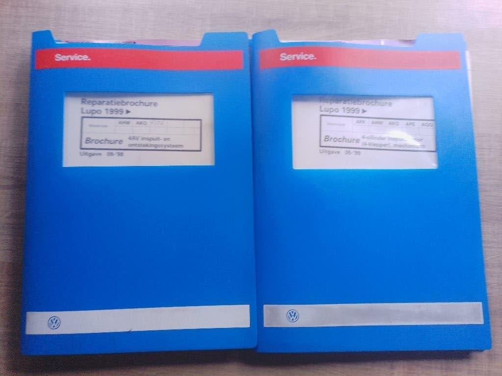 Volkswagen Lupo dealer werkplaatsboeken 1400  16V  motor, Verzenden, Zo goed als nieuw, Volkswagen