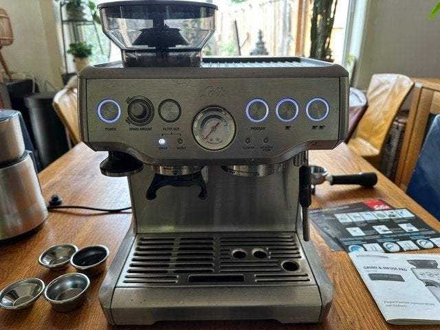 Solis Expresso machine type 115A met Solis melkschuimer, Witgoed en Apparatuur, Koffiezetapparaten, Ophalen, Espresso apparaat