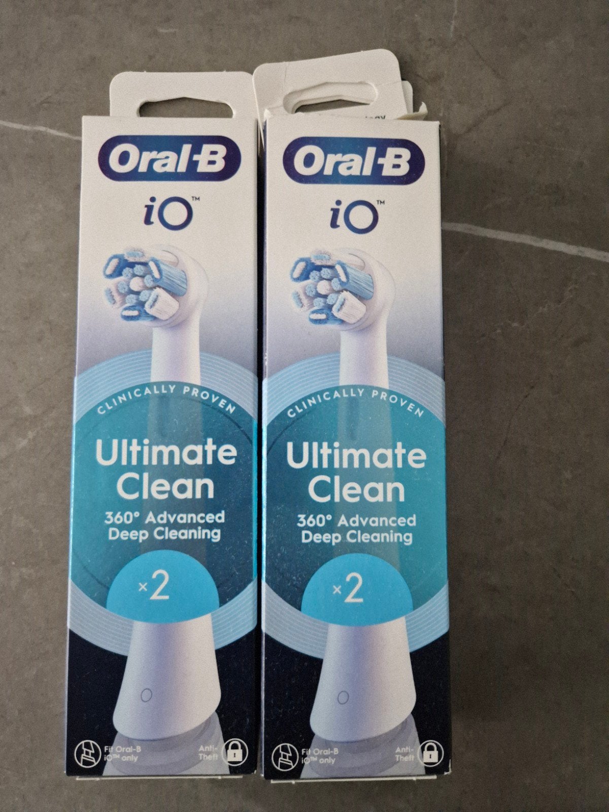 Oral-B iO Ultimate Clean opzetborstels (4 stuks), Ophalen of Verzenden, Nieuw, Opzetborstel