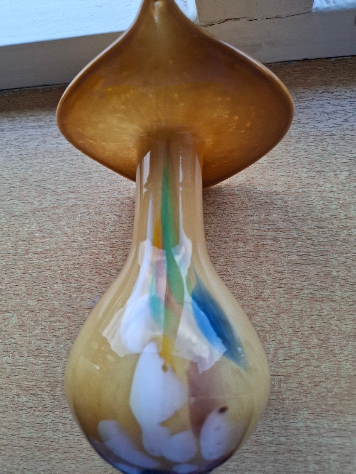 Leuke vaasje van glas, Ophalen