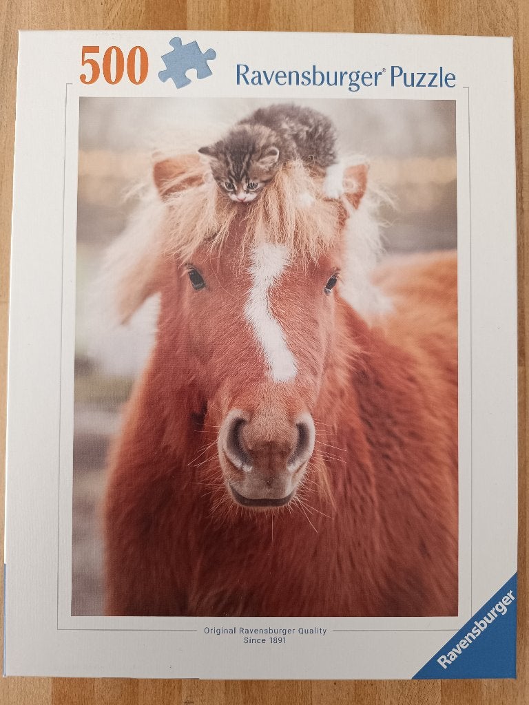 500 stukjes Ravensburger legpuzzel, Ophalen of Verzenden, 500 t/m 1500 stukjes, Zo goed als nieuw, Legpuzzel