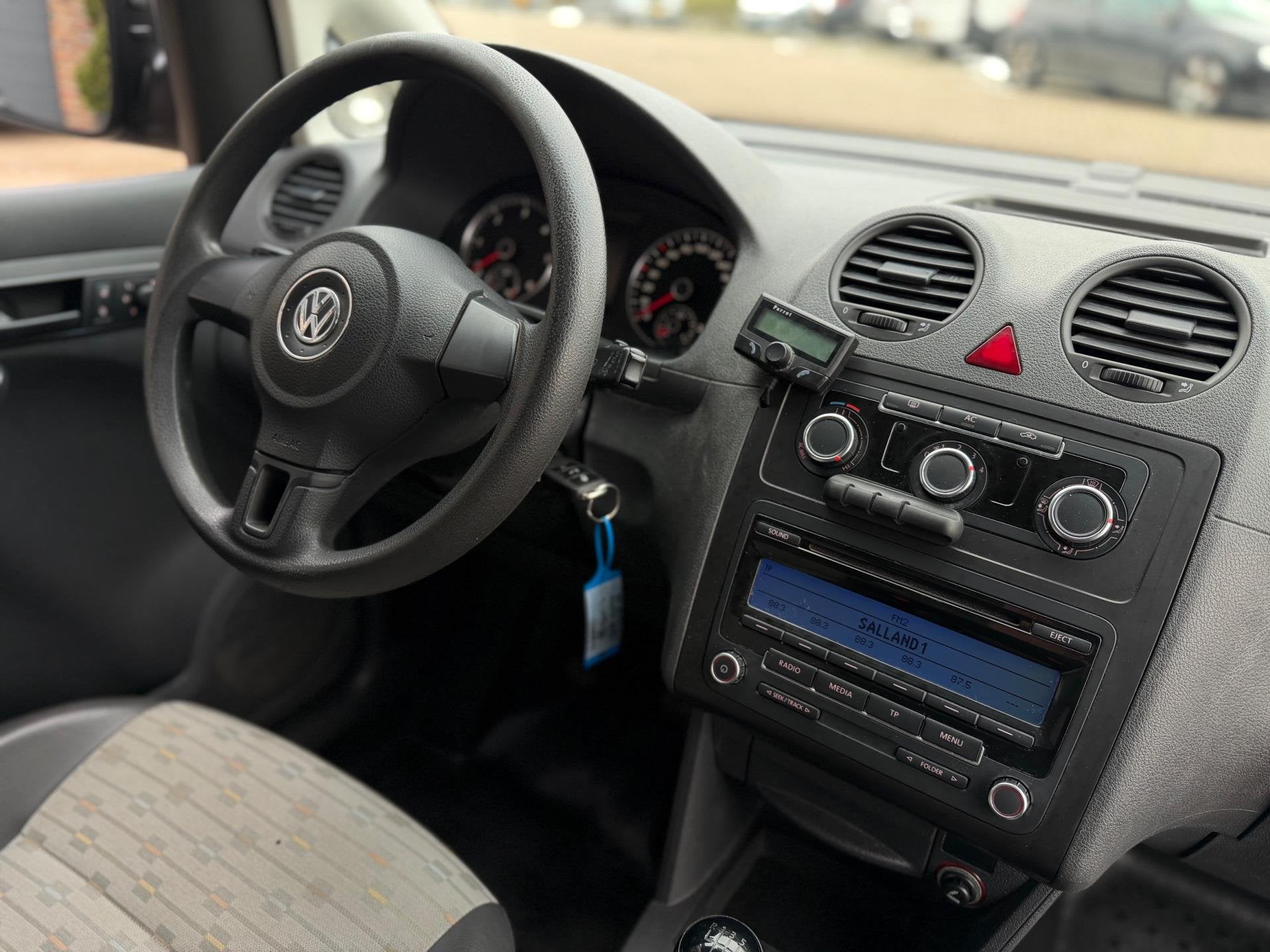 Volkswagen Caddy 1.6 TDI BMT Airco Cruise Control Elk.Ramen, Auto's, Voorwielaandrijving, Euro 5, Stof, Gebruikt