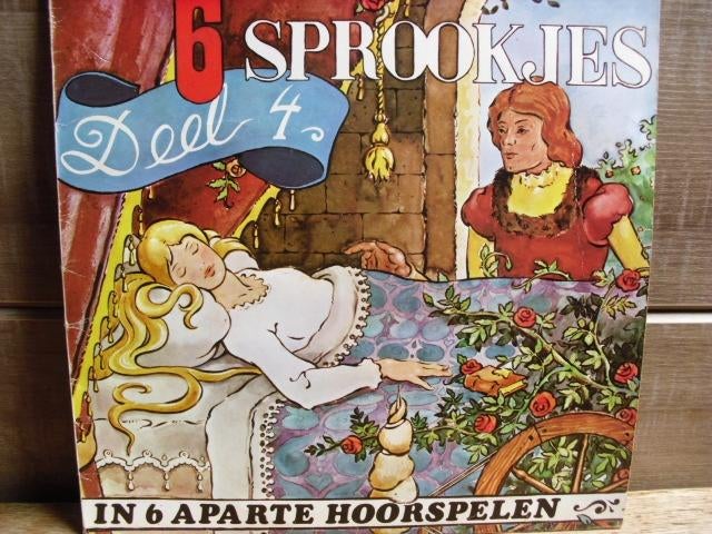 6 Sprookjes in Hoorspelvorm deel-4 LP, Complilatie, Gebruikt, 6 tot 9 jaar, Ophalen of Verzenden