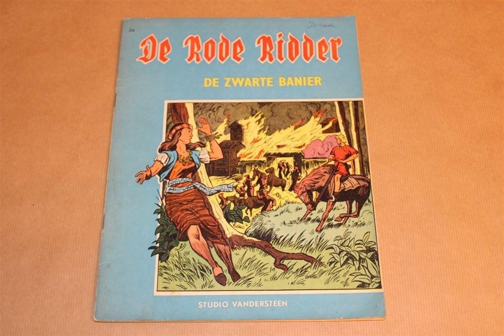 De Rode Ridder - De zwarte banier - 1e druk, Boeken, Stripboeken, Eén stripboek, Ophalen of Verzenden, Zo goed als nieuw