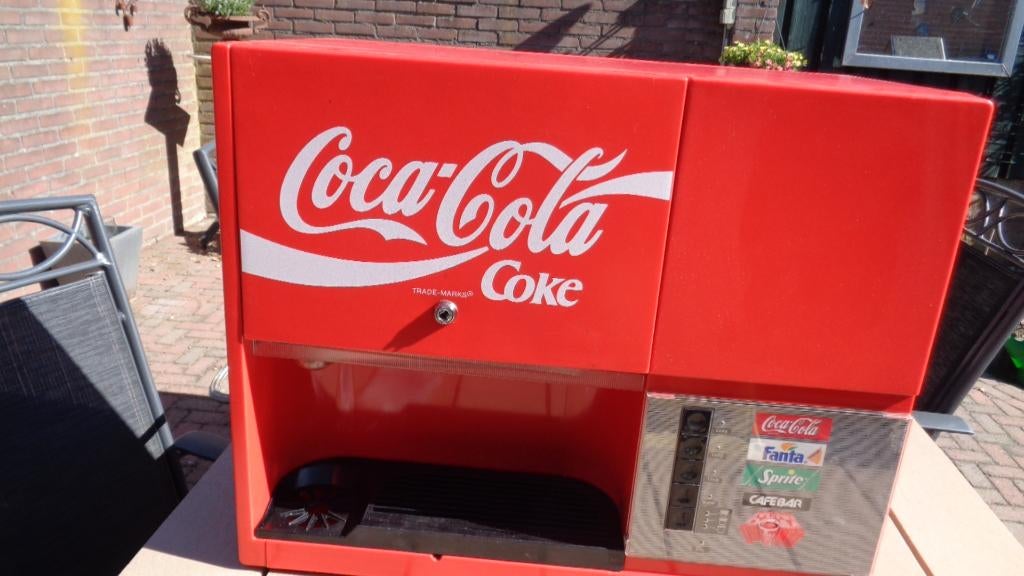 coca cola  automaat, Verzamelen, Ophalen, Gebruikt