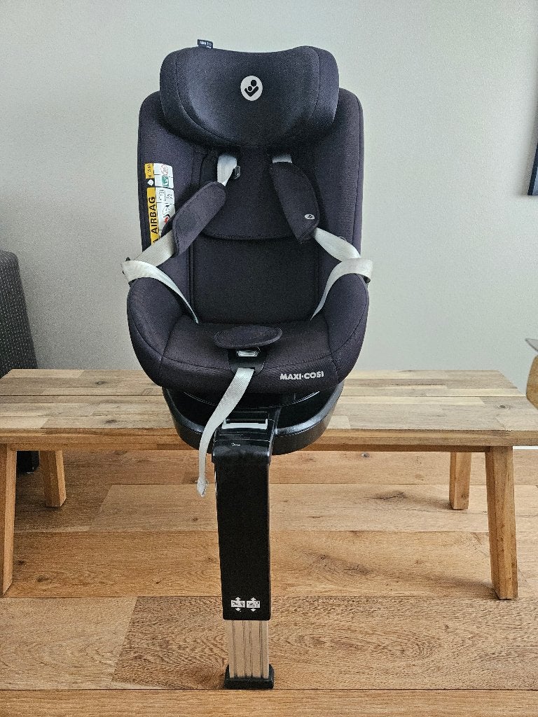 Maxi Cosi Mica Eco I-size Authentic Black, Kinderen en Baby's, Ophalen, Verstelbare rugleuning, 9 t/m 18 kg, Zo goed als nieuw