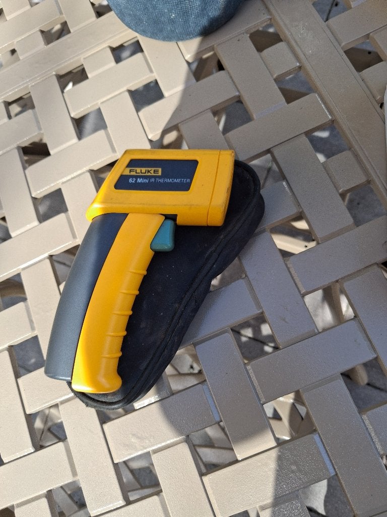 thermometer pistool IR, merk fluke type 62 mini ir, Ophalen of Verzenden, Zo goed als nieuw, Temperatuur
