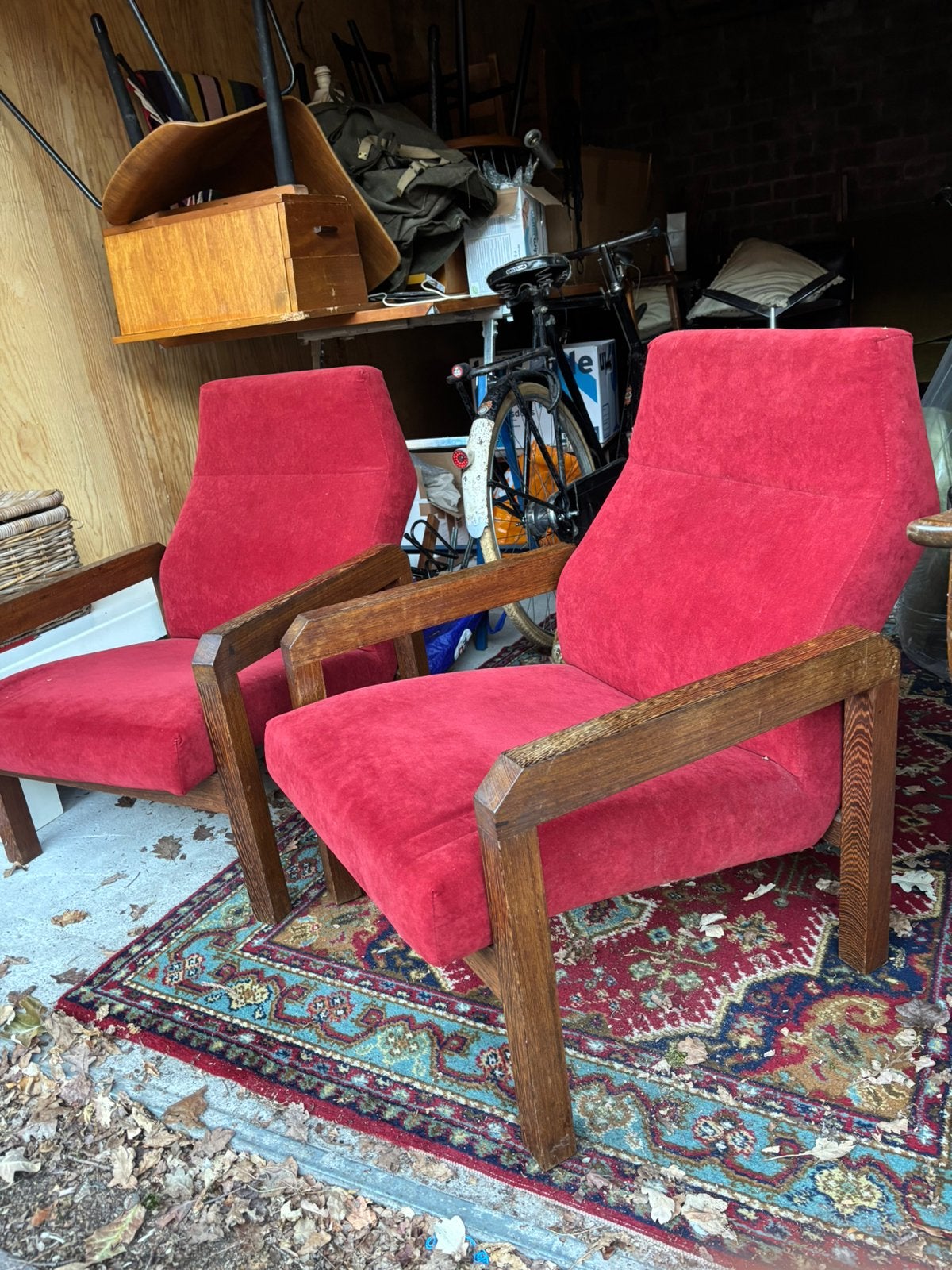 Twee vintage design Spectrum fauteuils, Ophalen, 75 tot 100 cm, Zo goed als nieuw, 50 tot 75 cm