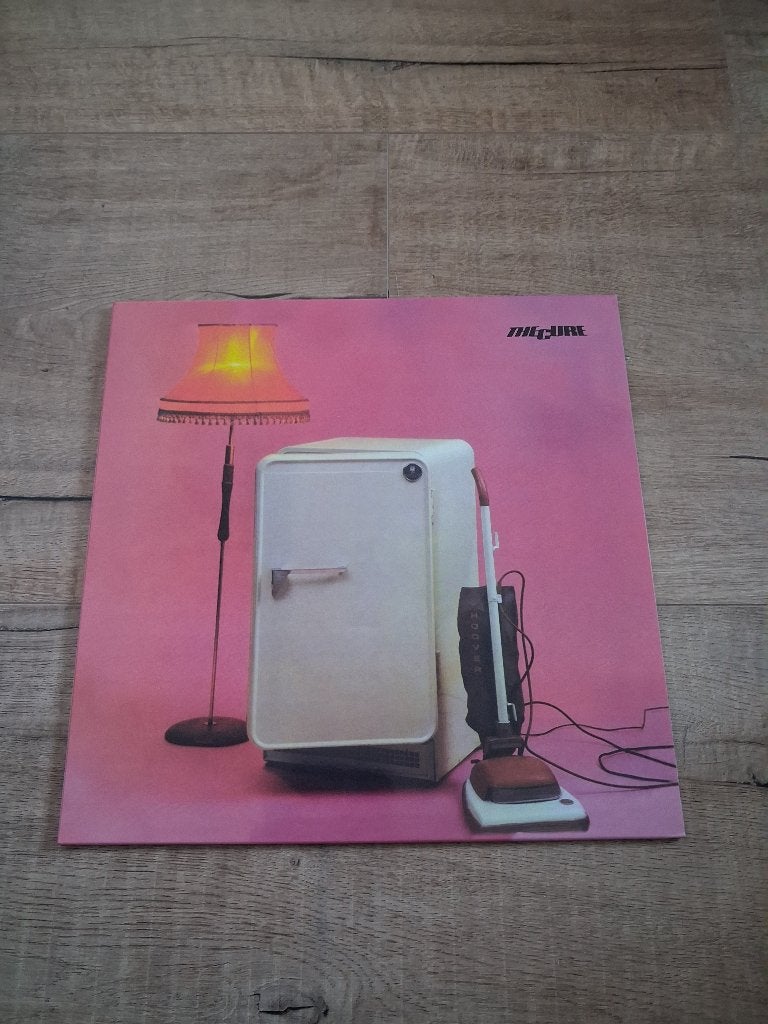 THE CURE - Three Imaginary Boys ( Red Vinyl) (unofficial), LP, Beschermende buitenhoes, New wave, Ophalen of Verzenden