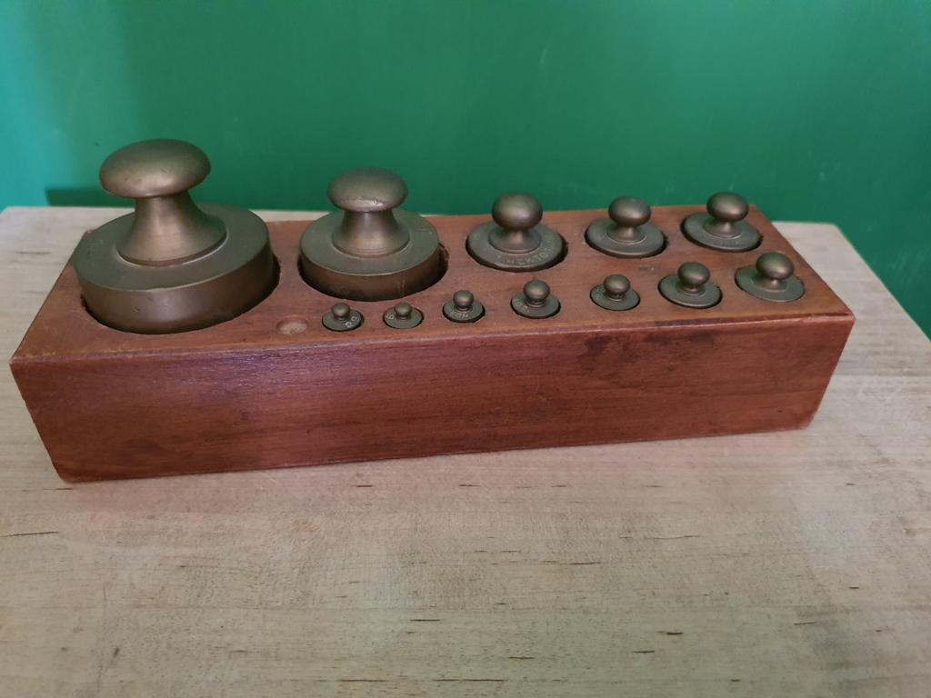 Gewichten koper geijkt. Antiek., Antiek en Kunst, Antiek | Koper en Brons, Ophalen of Verzenden
