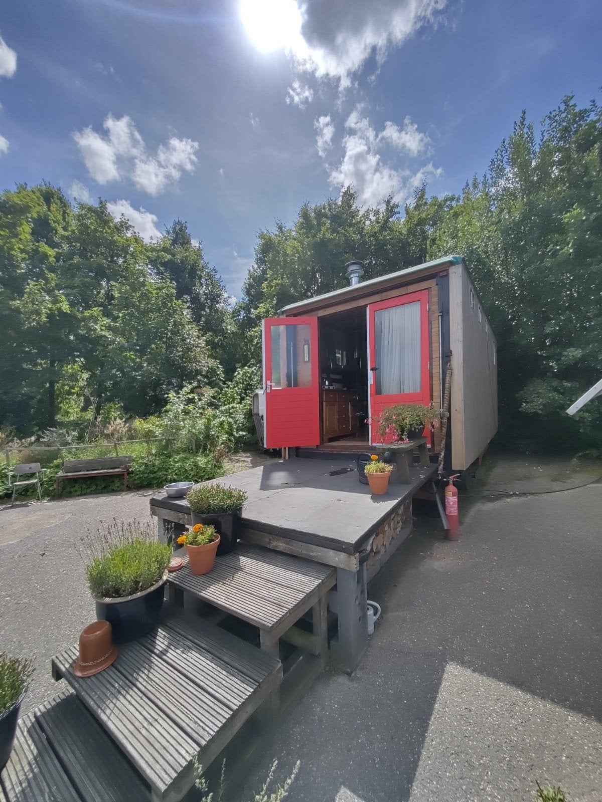 Tiny House/ vrachtwagen - creëer je eigen huis op wielen, Ophalen, Gebruikt