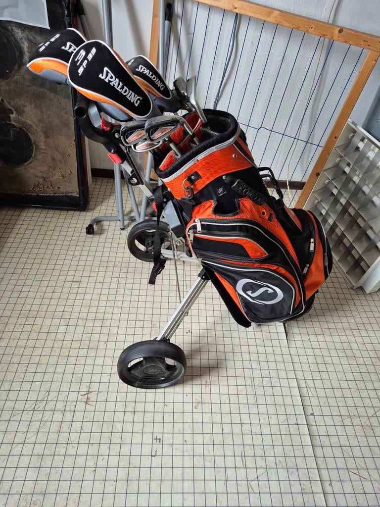 Golfset Spalding, complete set alleen ophalen, Sport en Fitness, Golf, Ophalen, Zo goed als nieuw, Set, Overige merken