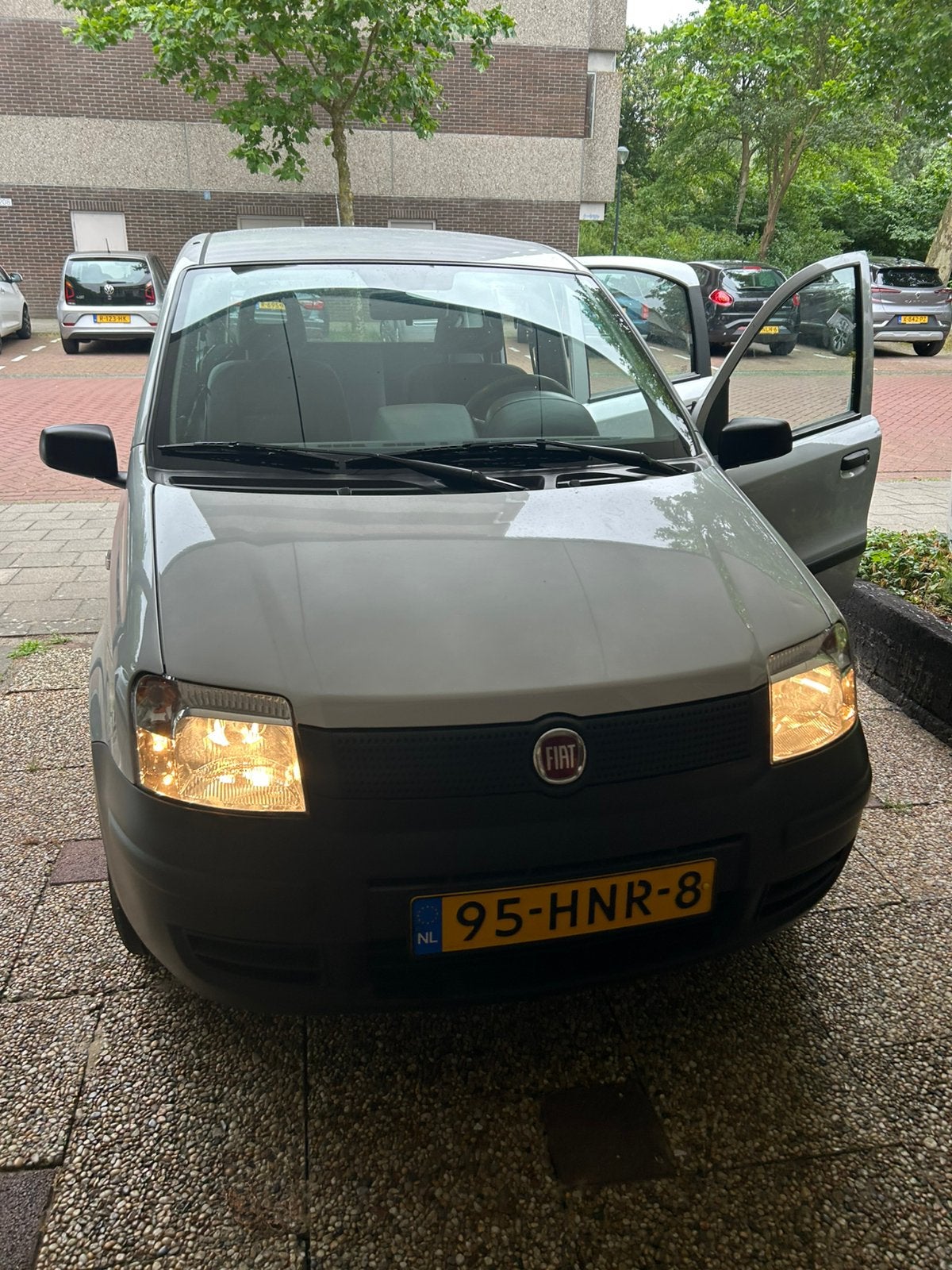 Fiat Panda 1.1 2009 Grijs, Voorwielaandrijving, 54 pk, 4 stoelen, Origineel Nederlands