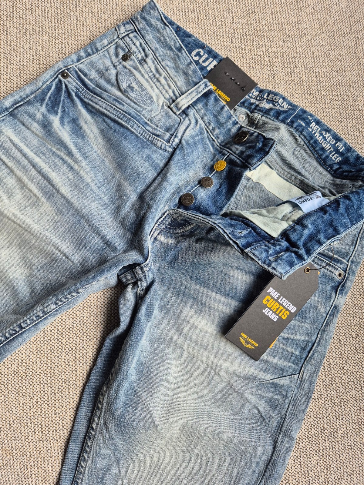 Pme Legend Pall Mall jeans spijkerbroek Curtis Nieuw 30/34, Blauw, ., Nieuw, W32 (confectie 46) of kleiner