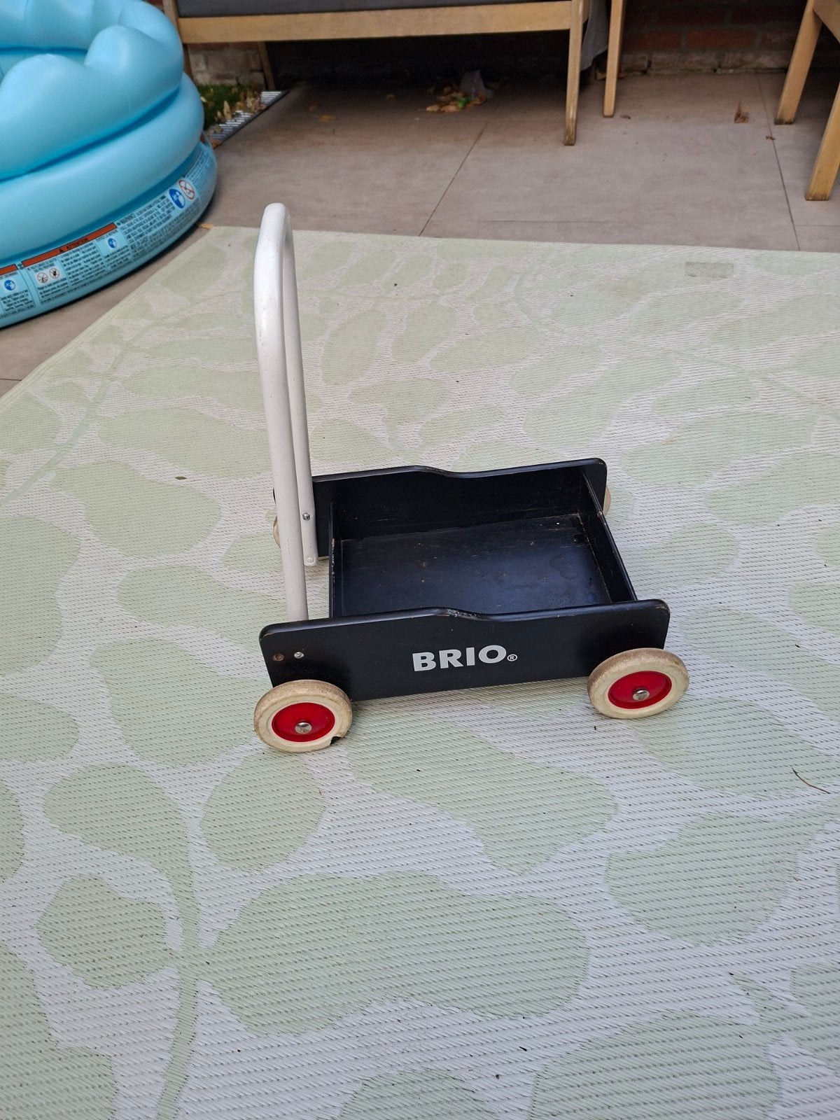 Brio loopwagen, Kinderen en Baby's, Speelgoed | Babyspeelgoed, Gebruikt, Overige typen, Met wieltjes, Ophalen