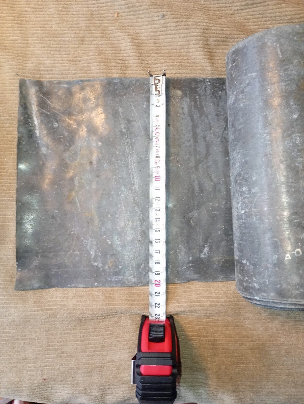 bladlood snijloodl 15 ponds, 3,6m lang, 20cm breed, Ophalen, Overige materialen, Overige typen, Nieuw