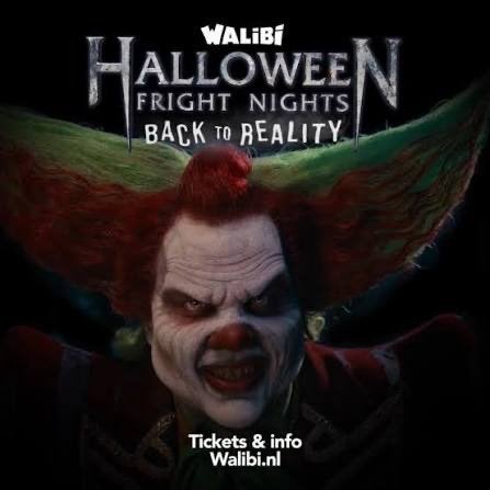 Walibi Fright Nights Ticket (Weg=Weg), Eén persoon