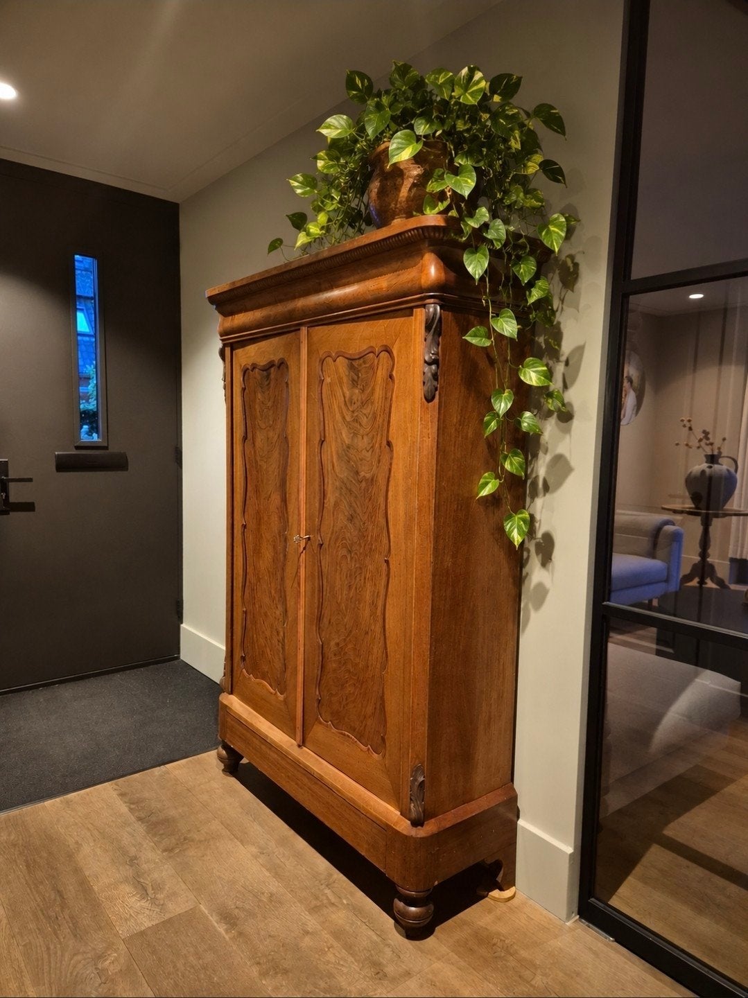 Biedermeier antieke oude Kast, Antiek en Kunst, Antiek | Meubels | Kasten, Ophalen