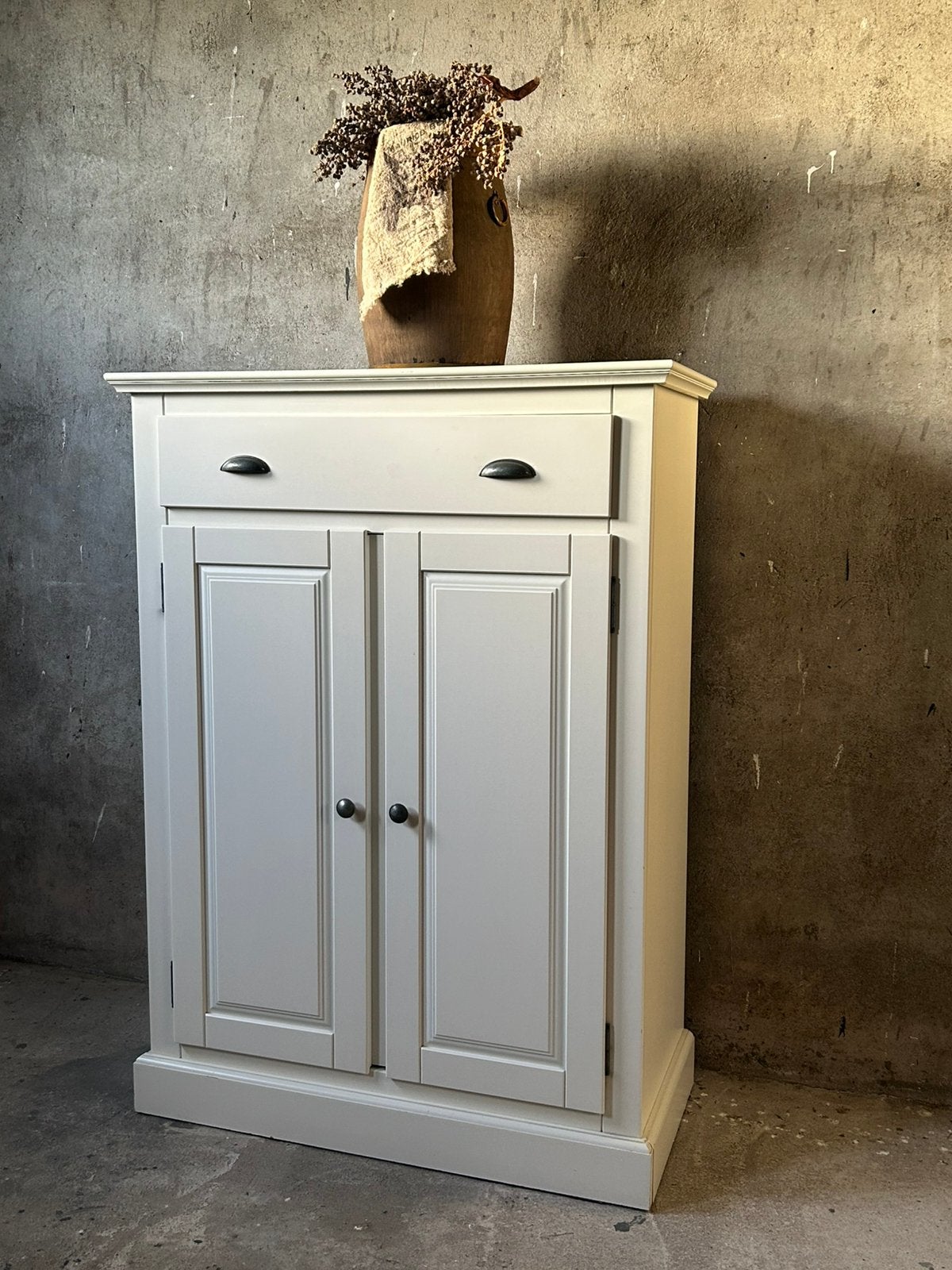 Leuke witte Meidenkast, Kinderen en Baby's, Ophalen, Zo goed als nieuw, 50 tot 70 cm, 105 cm of meer