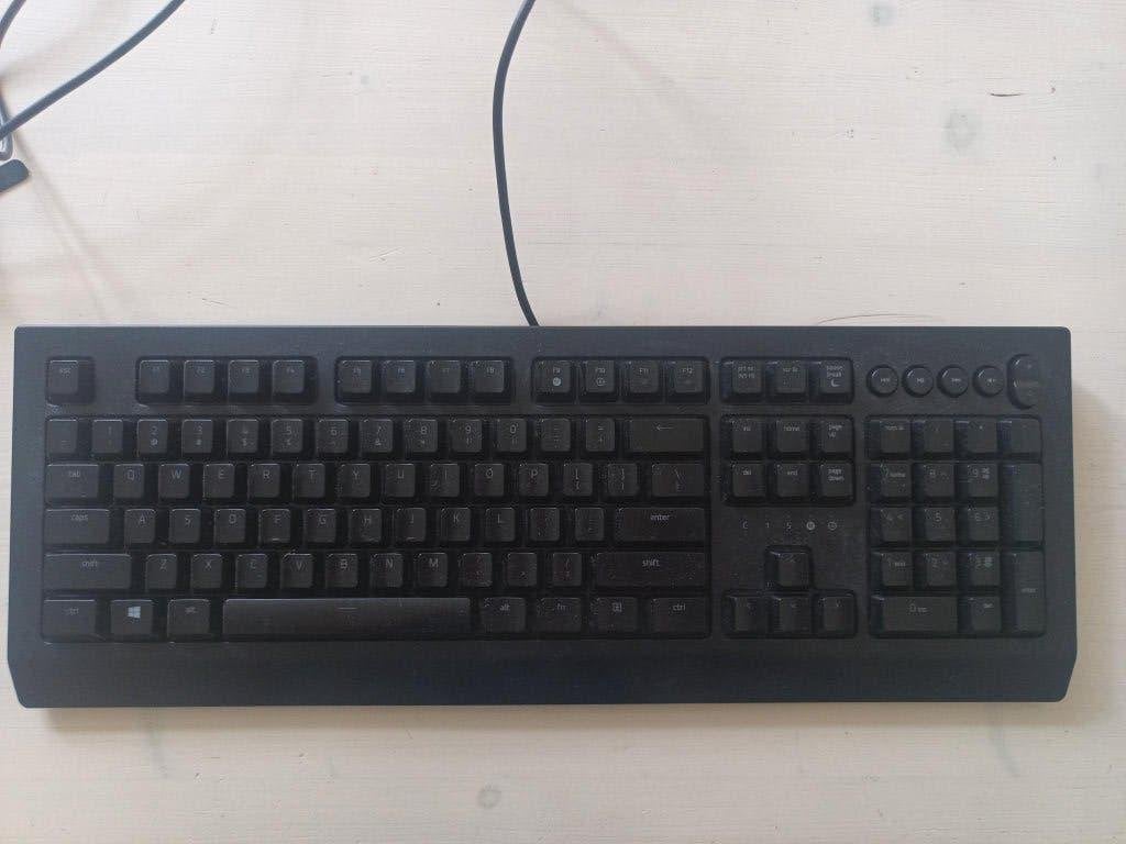 Razer Cynosa Chroma toetsenbord, Ophalen, Verlichte toetsen, Zo goed als nieuw, Razer