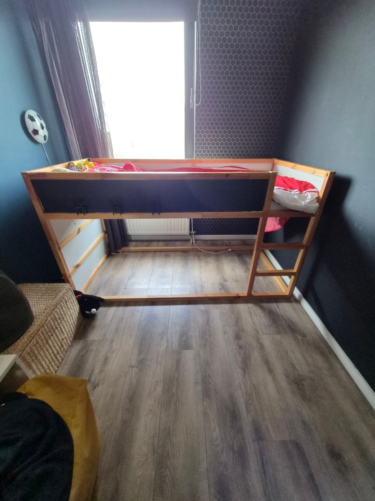 Halfhoogslaper Ikea KURA- Ideaal om te pimpen!, Huis en Inrichting, Ophalen, Gebruikt, 90 cm, Eenpersoons