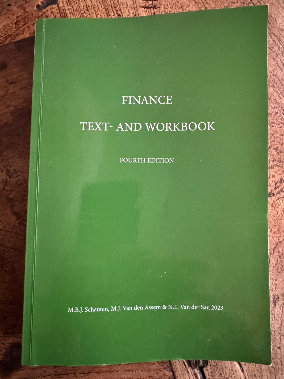 Finance Text and Workbook Econometrie, Ophalen, Beta, Zo goed als nieuw, WO