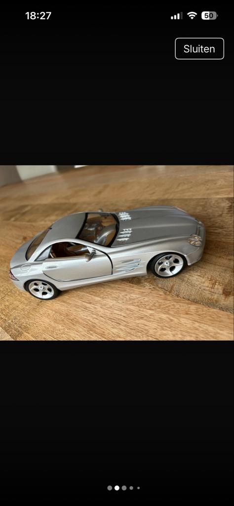 Mercedes-Benz Vision SLR modelauto, Ophalen, Gebruikt, Auto, Overige merken