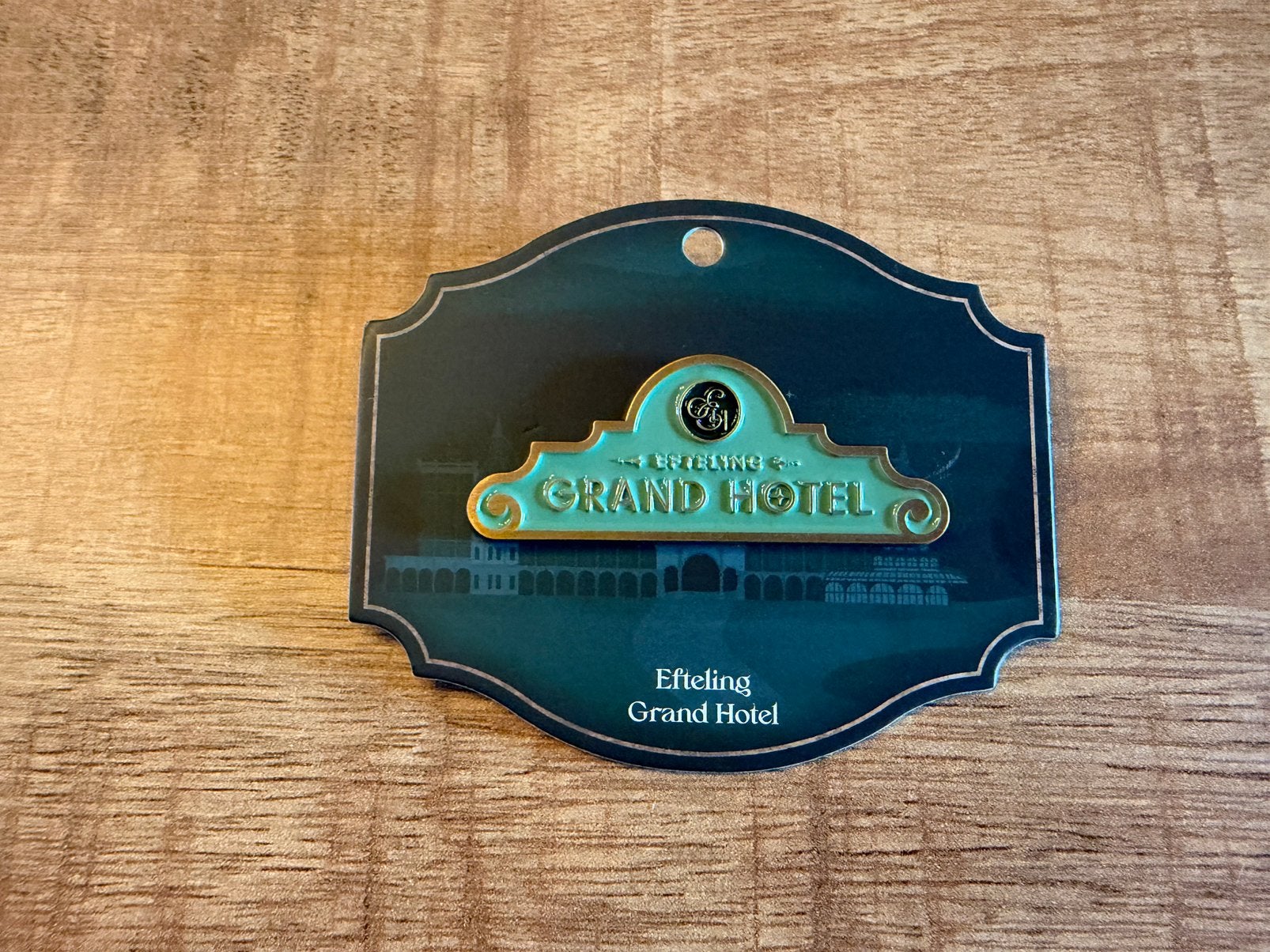 Efteling pin Efteling Grand Hotel, Verzamelen, Ophalen of Verzenden, Nieuw, Button of Speldje