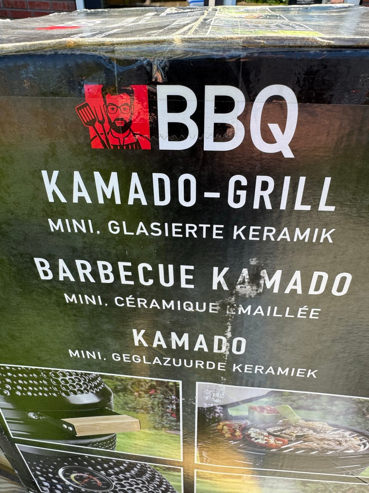 Nieuwe Mini Kamado BBQ Grill - Geglazuurd Keramiek, Ophalen of Verzenden, Nieuw