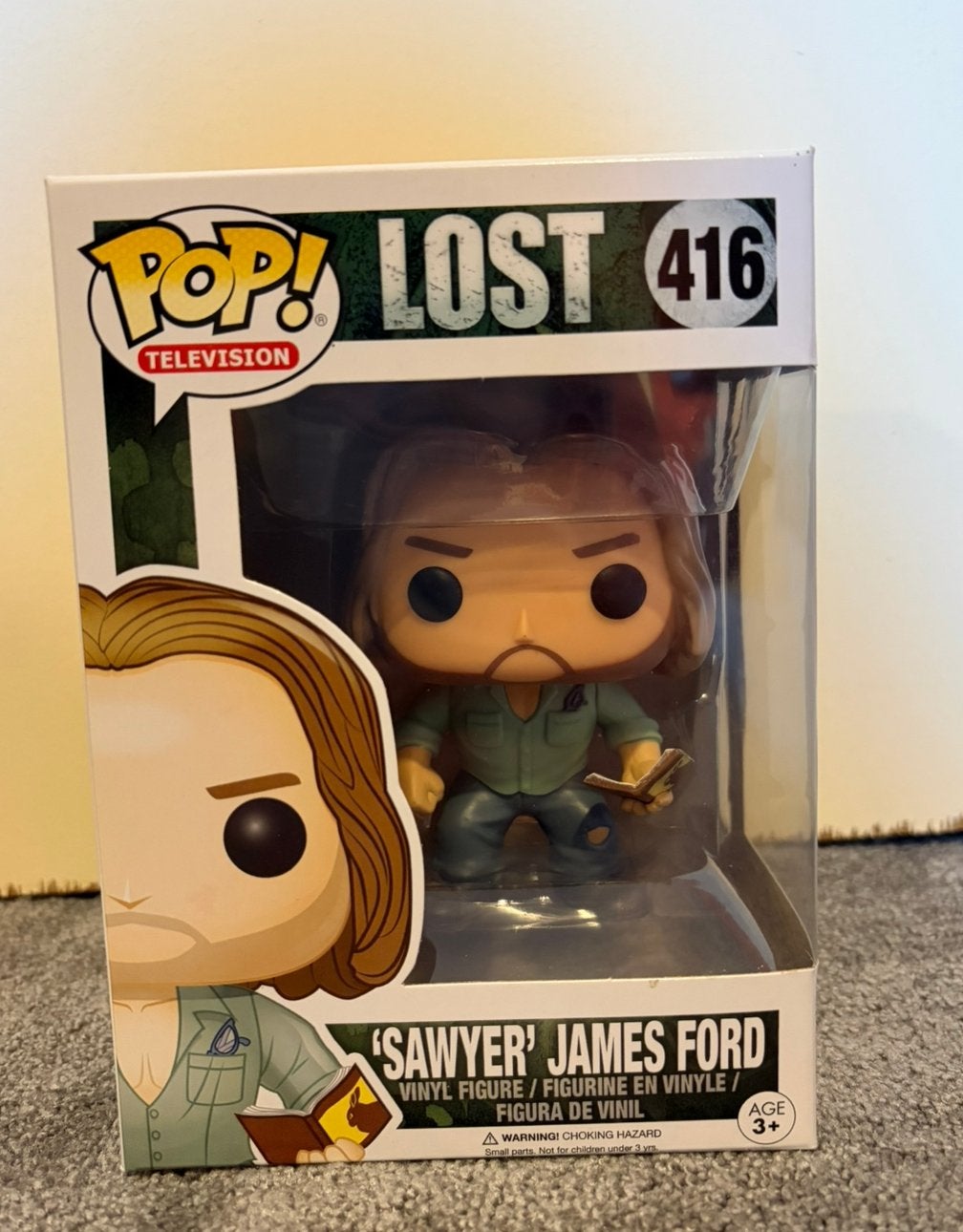 Funko Pop! Sawyer (James Ford) - uit de TV serie Lost, Ophalen of Verzenden, Zo goed als nieuw