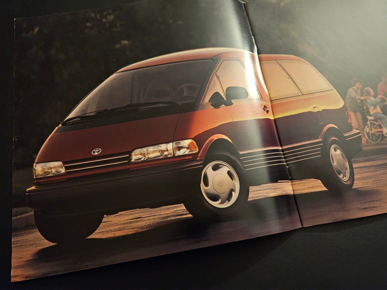 Brochure Toyota Previa 1991 USA, Ophalen of Verzenden, Zo goed als nieuw, Toyota