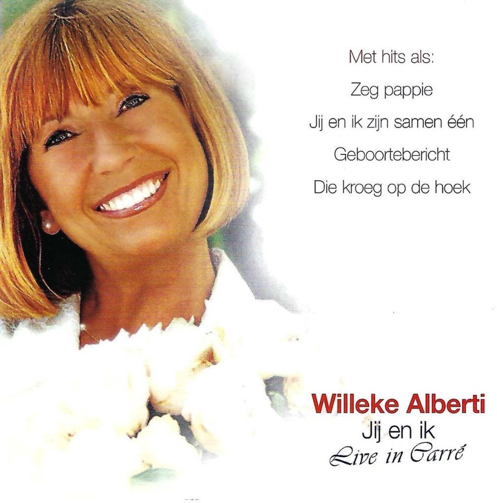 Willeke Alberti - Jij En Ik Live In Caré CD, Verzenden, Zo goed als nieuw, Pop, Album