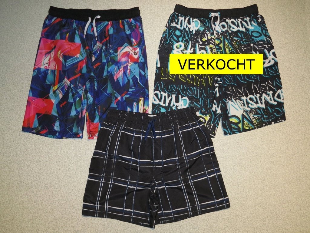 2 zwemshorts – maat 170-176, Ophalen of Verzenden, Gebruikt, Jongen, Sport- of Zwemkleding