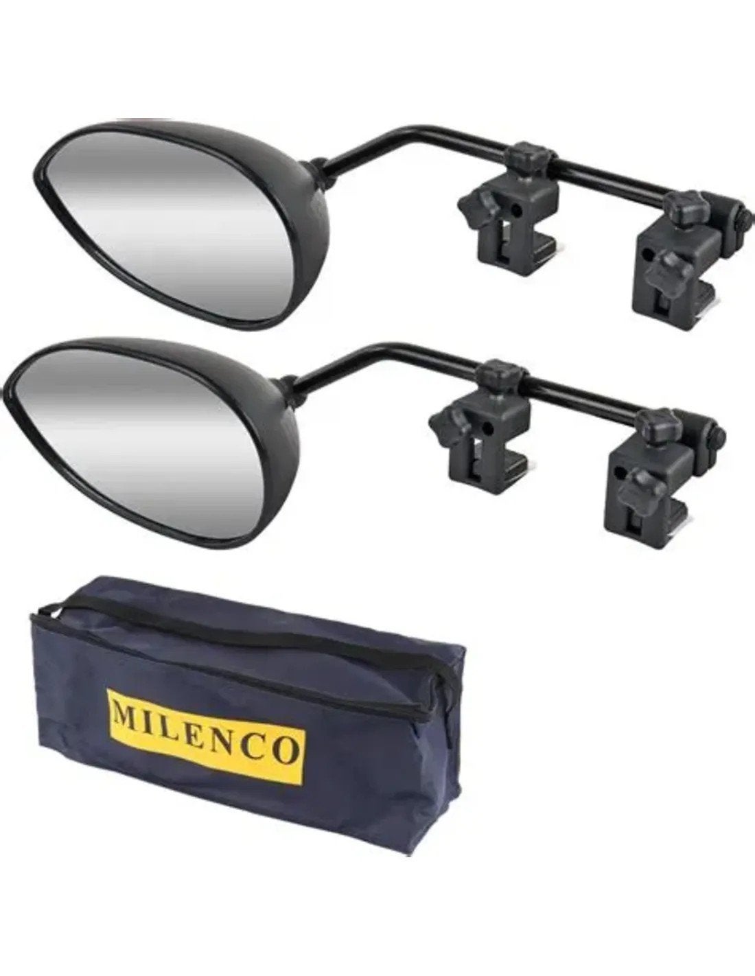 Milenco caravan spiegels set met opbergtas, Ophalen of Verzenden, Zo goed als nieuw