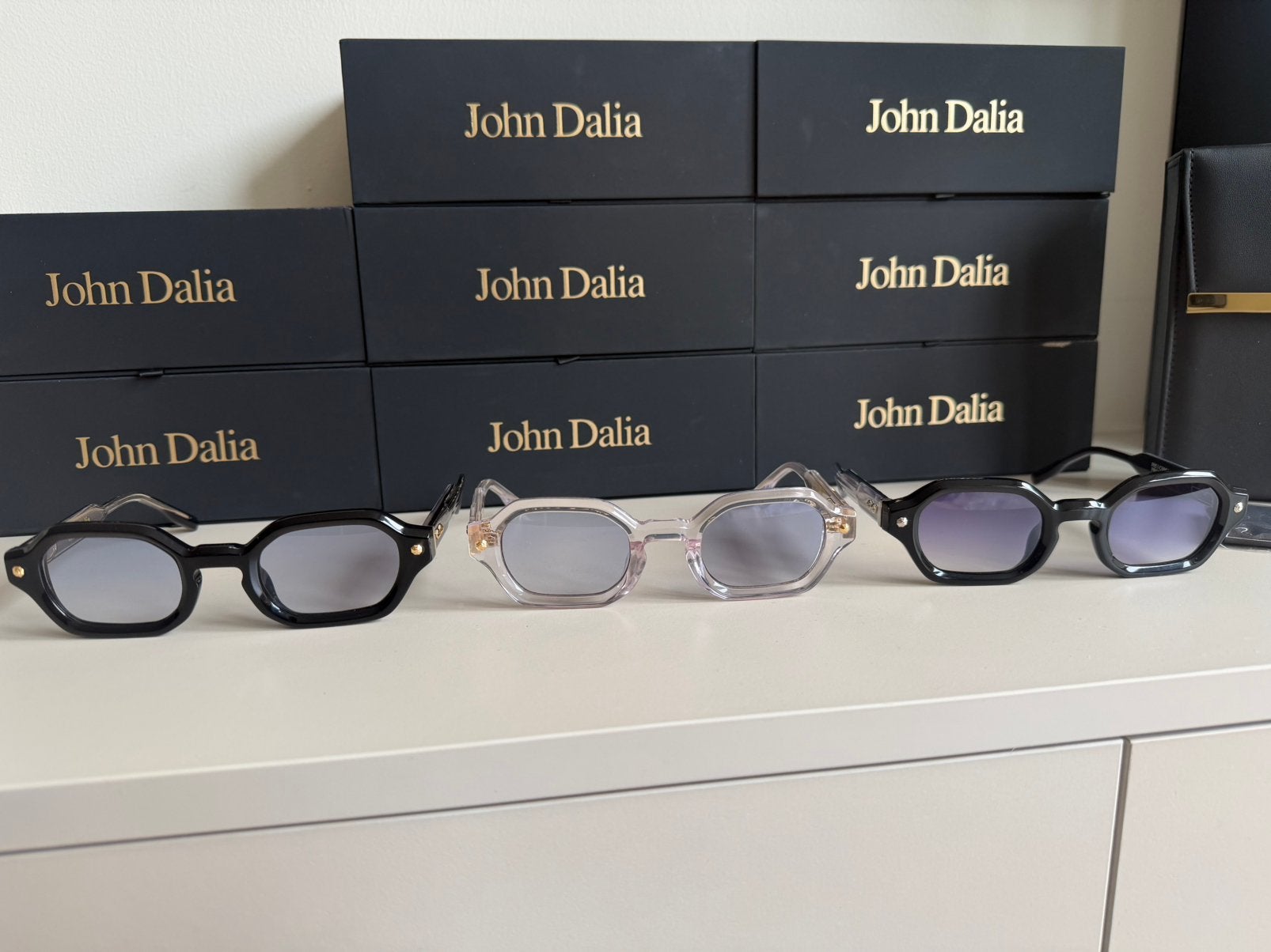 John Dalia Milla / P05 zonnebrillen | NFC TAG NIEUW, Ophalen of Verzenden, Zo goed als nieuw, Overige merken