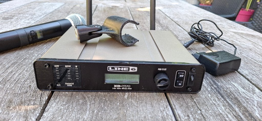 Line 6 XD-V70 Draadloos Microfoonsysteem, Muziek en Instrumenten, Microfoons, Ophalen of Verzenden, Gebruikt, Zangmicrofoon, Draadloos